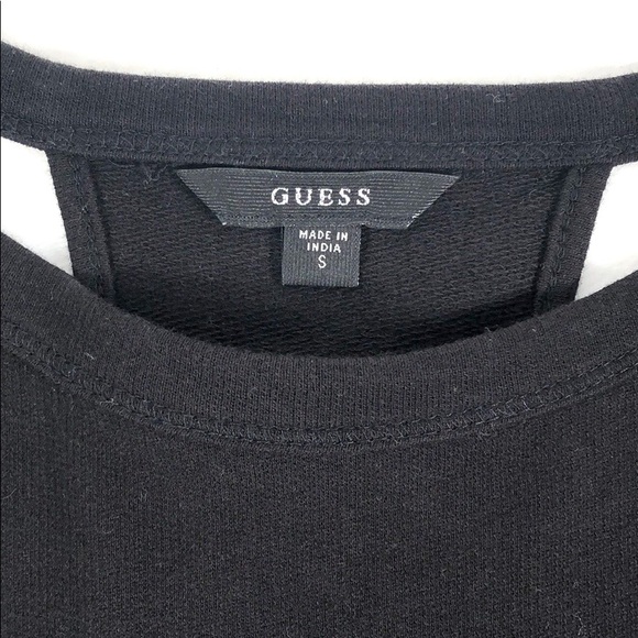 Guess Embellished Muscle Terry Top - Picture 12 of 14